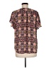 Ann Taylor LOFT Orange Short Sleeve Blouse Size M - photo 2