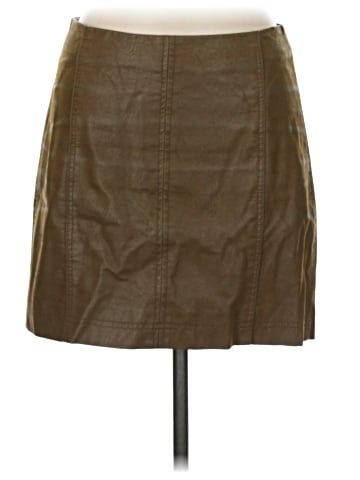 Free People Faux Leather Skirt (view 1)