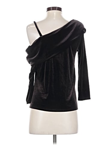 Waverly Grey 3/4 Sleeve Top (view 2)