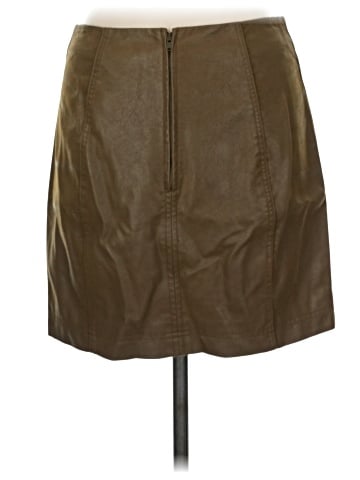 Free People Faux Leather Skirt (view 2)