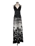 BCBGMAXAZRIA Graphic Gray Cocktail Dress Size XS - photo 1