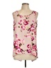 Express 100% Polyester Pink Sleeveless Blouse Size L - photo 1