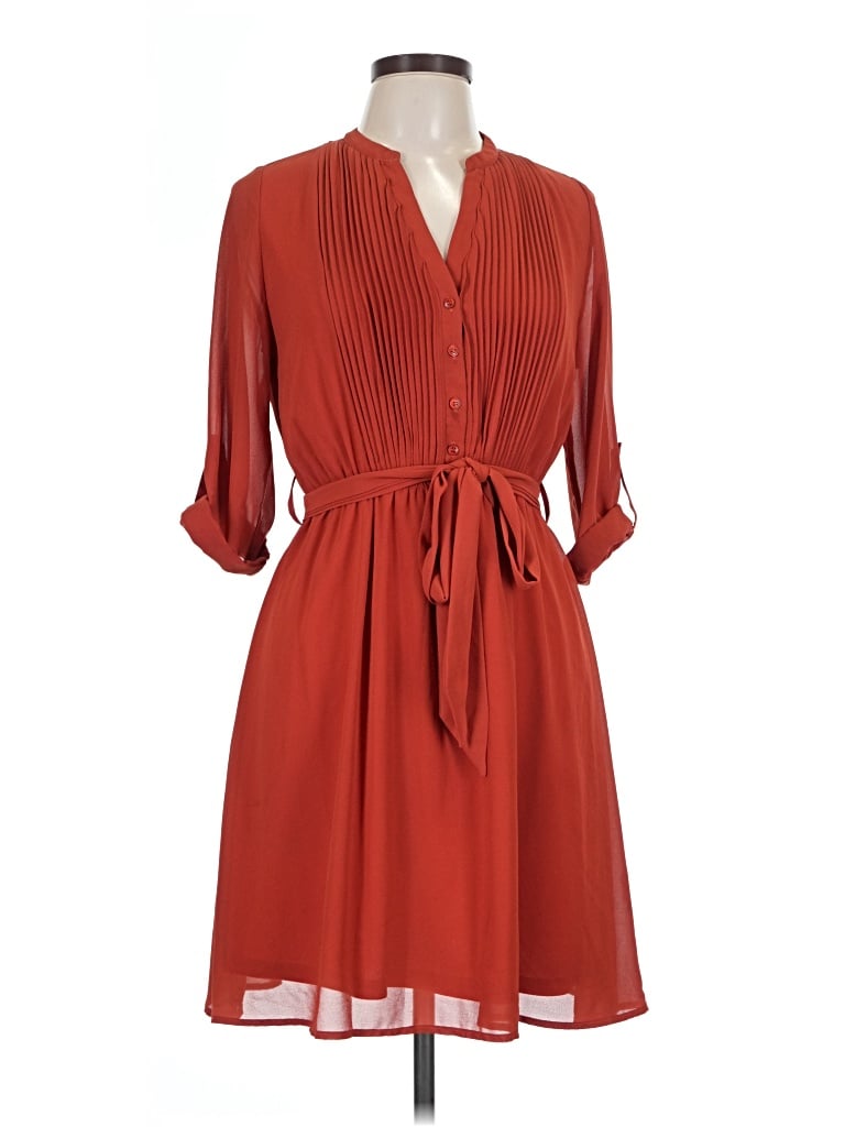 Pre-owned She + Sky Casual Dress In Red