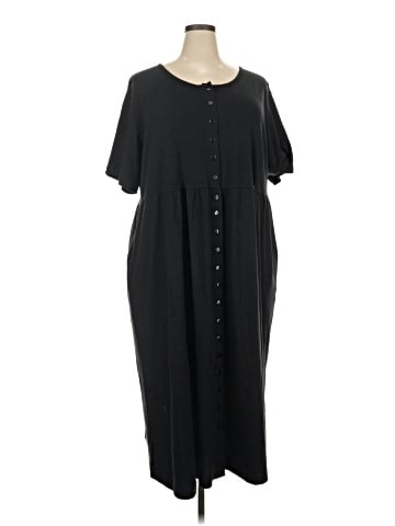 Woman Within Casual Dress (view 1)