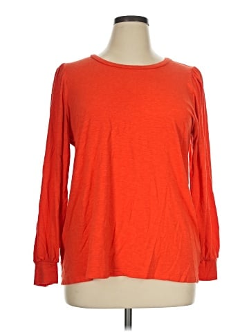 Torrid 3/4 Sleeve T-Shirt (view 1)
