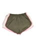 Nike 100% Polyester Color Block Green Athletic Shorts Size S - photo 1