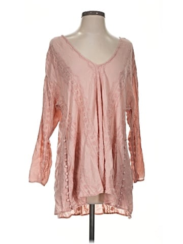 Free People 3/4 Sleeve Blouse (view 1)