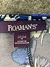 Roaman's Print Blue Casual Dress Size 22 (1X) - photo 7
