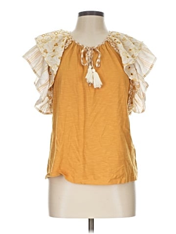 Porridge Short Sleeve Blouse (view 1)