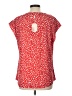 Unbranded Red Short Sleeve Blouse Size L - photo 2