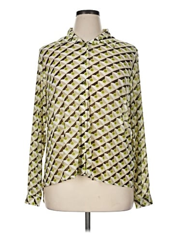 CAbi Long Sleeve Button-Down Shirt (view 1)