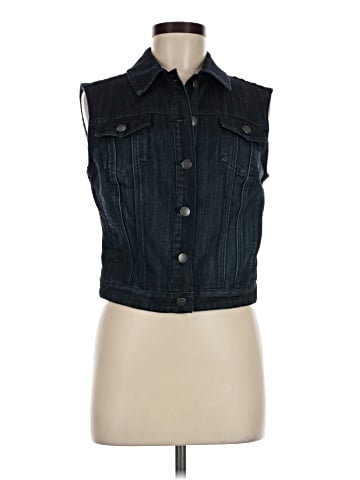INC International Concepts Denim Vest (view 1)