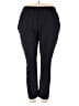Catherines Solid Black Casual Pants Size 2X - photo 1