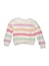 Epic Threads 100% Cotton Stripes White Pullover Sweater Size 5 - photo 1