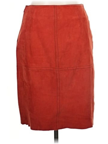 Anthropologie Faux Leather Skirt (view 2)