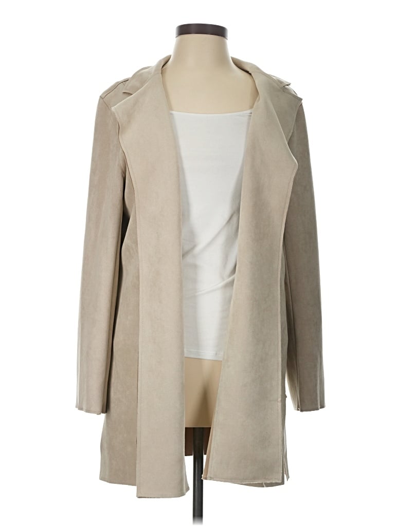 Pre-owned Premise Coat In Tan
