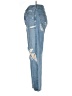 AGOLDE 100% Cotton Graphic Blue Jeans Size 26 waist - photo 5