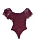 Alya Burgundy Bodysuit Size XS - photo 1