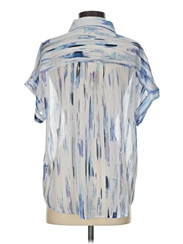 DKNY Short Sleeve Blouse (view 2)