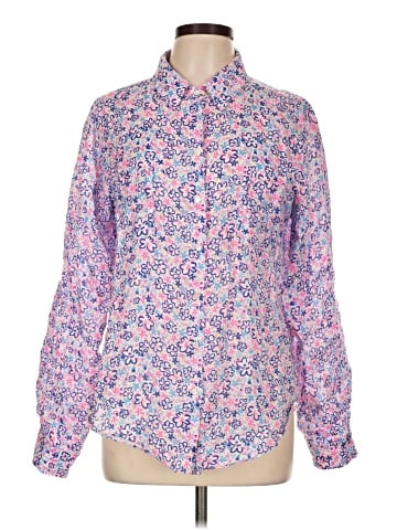 Lilly Pulitzer Long Sleeve Button-Down Shirt (view 1)