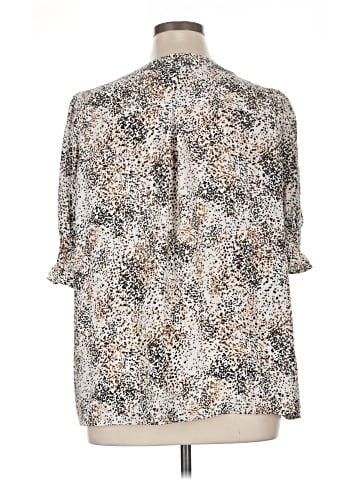 Jones New York Short Sleeve Blouse (view 2)