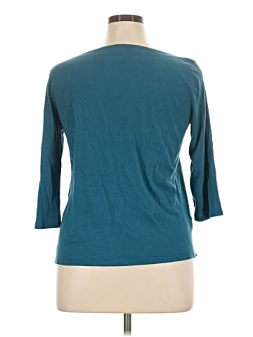 Ann Taylor LOFT Outlet 3/4 Sleeve T-Shirt (view 2)