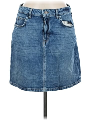 fat face Denim Skirt (view 1)