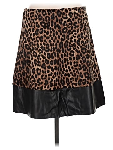 MICHAEL Michael Kors Faux Leather Skirt (view 1)