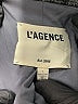 L'Agence Plaid Gray Wool Blazer Size Med (2) - photo 6