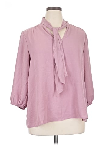 Willi Smith 3/4 Sleeve Blouse (view 1)