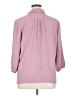 Willi Smith 100% Polyester Purple 3/4 Sleeve Blouse Size XL - photo 2