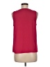 Nine West 100% Polyester Red Sleeveless Blouse Size M - photo 2