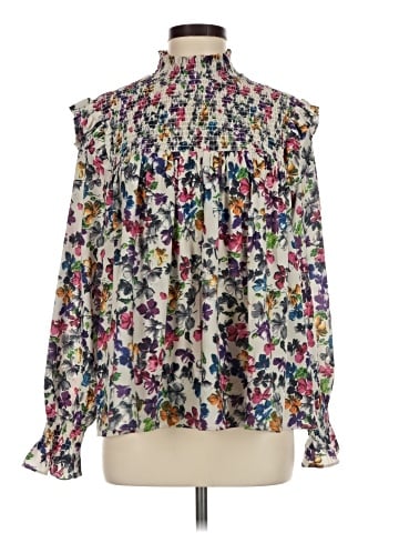 French Connection Long Sleeve Blouse (view 1)