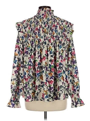 French Connection Long Sleeve Blouse (view 2)