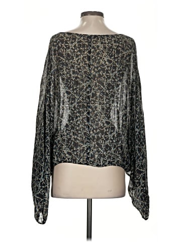 Rachel Zoe Long Sleeve Silk Top (view 2)