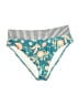 Cupshe Print Teal Swimsuit Bottoms Size M - photo 1