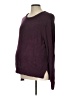 Seraphine Purple Pullover Sweater Size Lg Maternity - photo 1
