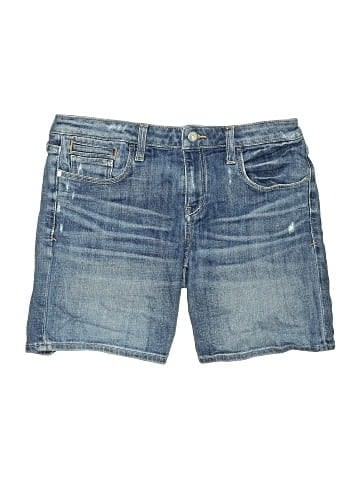 Pilcro and the Letterpress Denim Shorts (view 1)