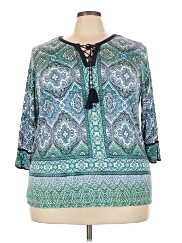 DressBarn 3/4 Sleeve Blouse (view 1)