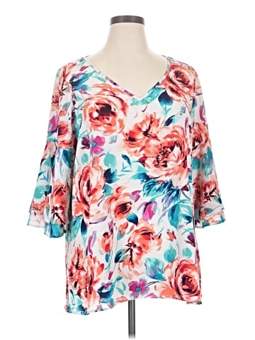 Chenault 3/4 Sleeve Blouse (view 1)