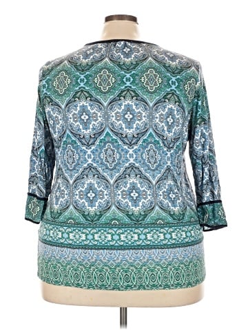 DressBarn 3/4 Sleeve Blouse (view 2)