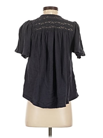 Lucky Brand Short Sleeve Blouse (view 2)