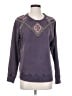 Ecote Paisley Purple Pullover Sweater Size S - photo 1