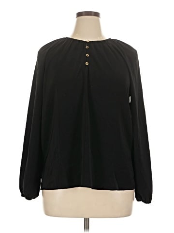 MICHAEL Michael Kors Long Sleeve Henley (view 1)