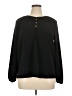 MICHAEL Michael Kors 100% Polyester Black Long Sleeve Henley Size XL - photo 1