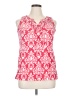 Merona Red Sleeveless Blouse Size XL - photo 1