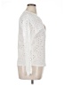 Unbranded 100% Polyester Ivory Long Sleeve Blouse Size XL - photo 4