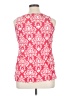 Merona Red Sleeveless Blouse Size XL - photo 2
