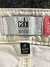CAbi 100% Cotton Ivory Jeans Size 8 - photo 7