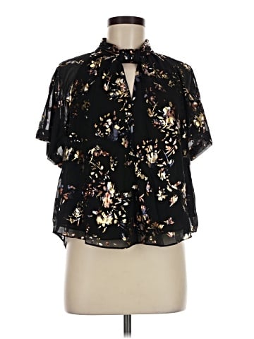 RACHEL Rachel Roy Short Sleeve Blouse (view 1)